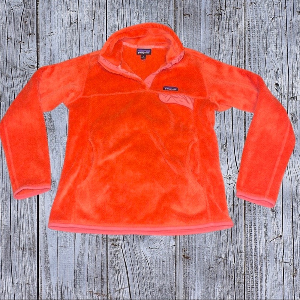 Coral Patagonia Pull-Over